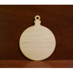 SKLEJKA #3mm Bombka 12,5cm , klasyczna   zawieszka  wys.155mm (średnica  12,5cm) , bańka 12,5